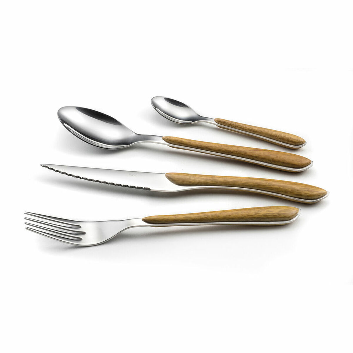 Garfo Amefa Eclat Metal Duas cores (Pack 6x)